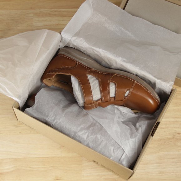 Clarks Unstructured appley strap fisherman sandals 7.5 - Picture 2 of 15